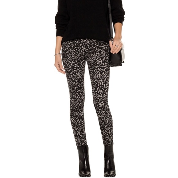 Anthropologie Denim - Anthro Rag & Bone Amoeba Leopard Skinny Jeans